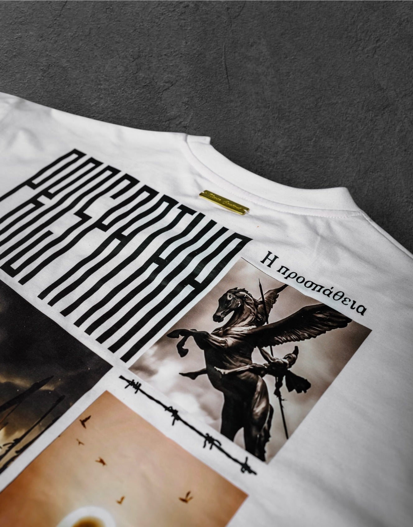 Greek Effort T Shirt Oversized